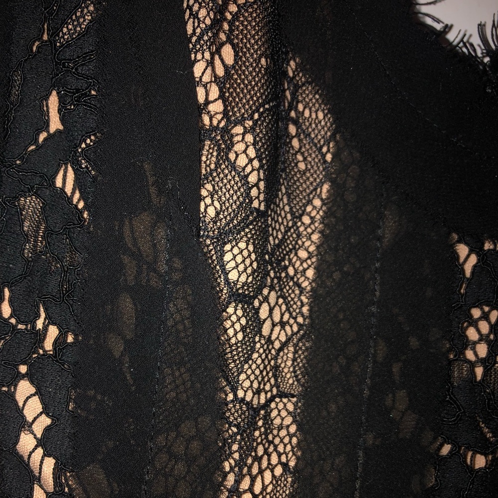 Heartloom Nude and Black Dress - Picture 5 of 6